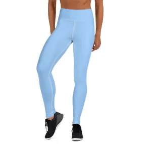 Sky Blue High Waist Leggings