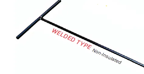 Soil Probe Rod - Non-Insulated Economy Type Welded Steel