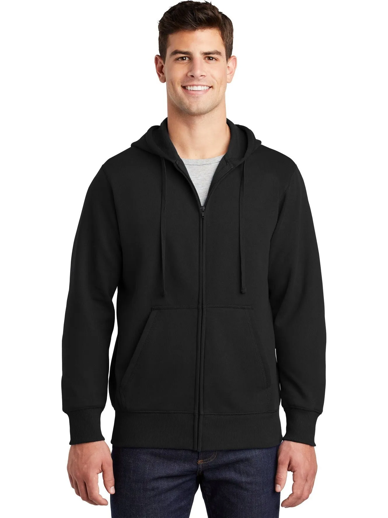 Sport-Tek Full-Zip Hooded Sweatshirt