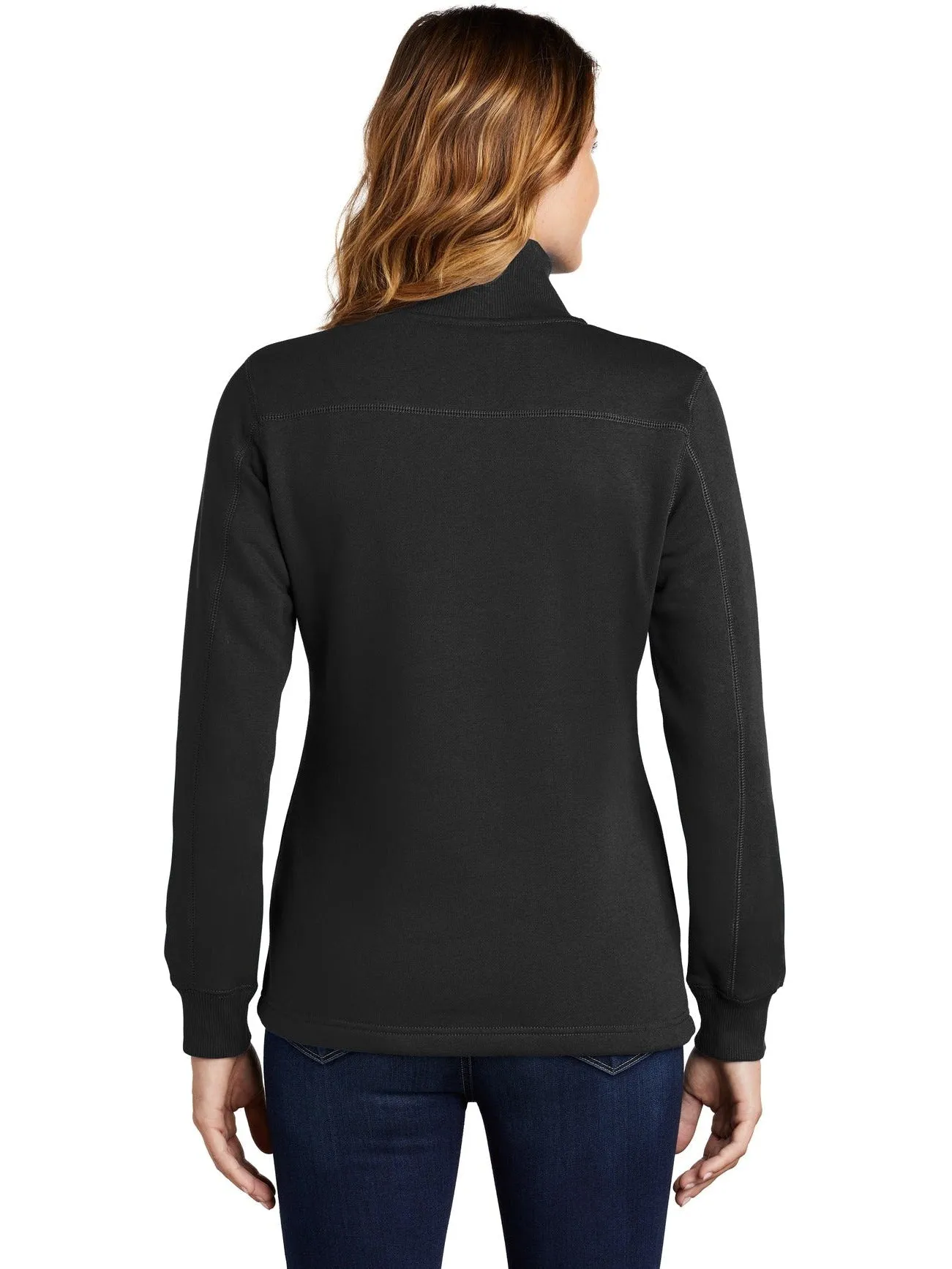 Sport-Tek Ladies 1/4 Zip Sweatshirt