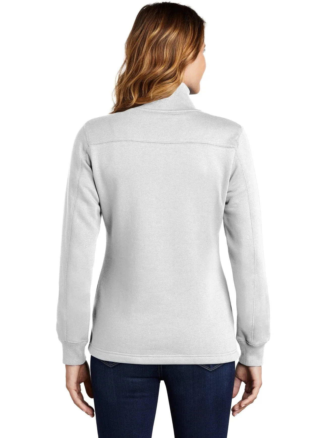 Sport-Tek Ladies 1/4 Zip Sweatshirt