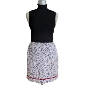 Talbots Mini Rose Print Pencil Skirt Size 10