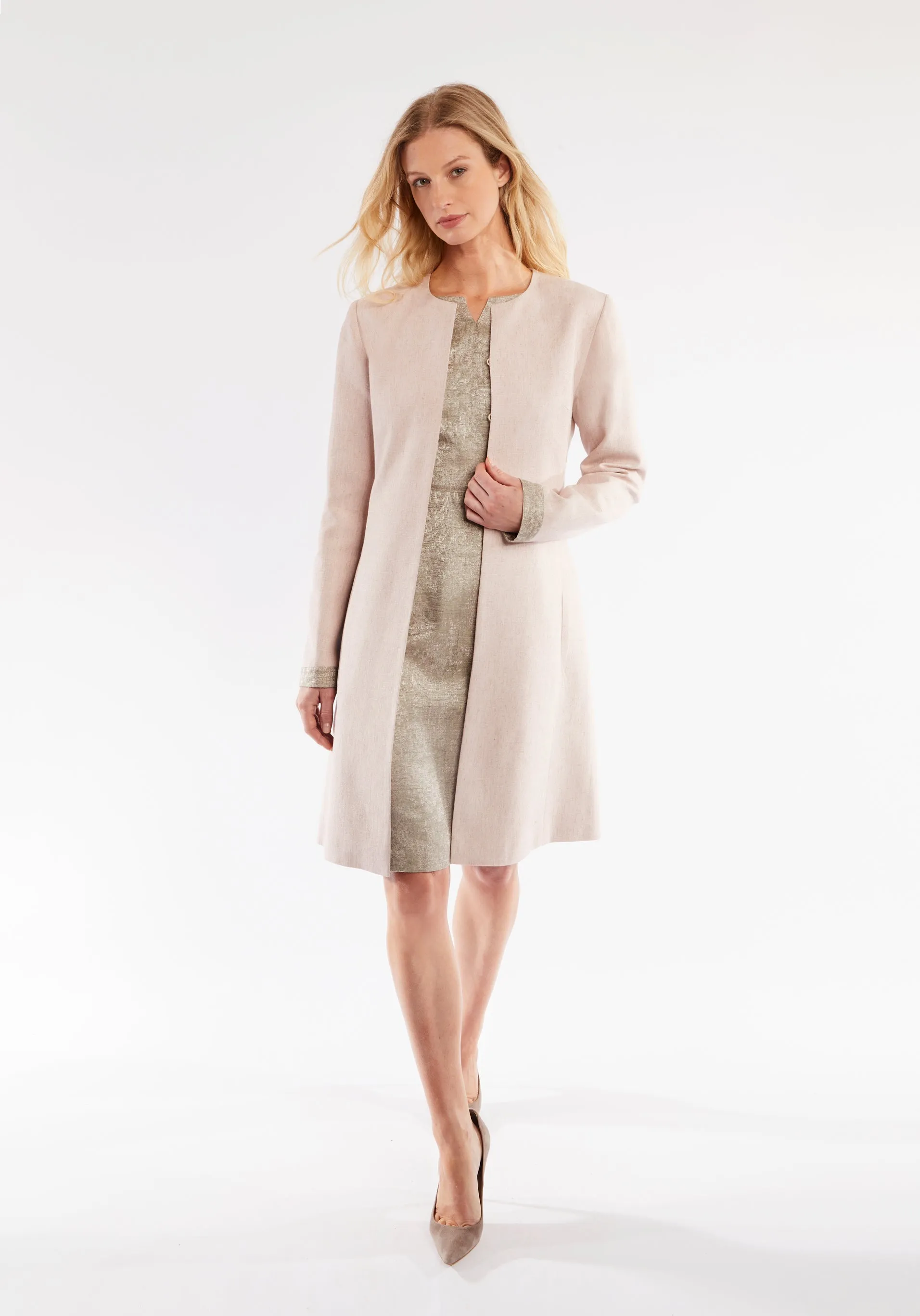 Tallulah Coat | Rose Quartz