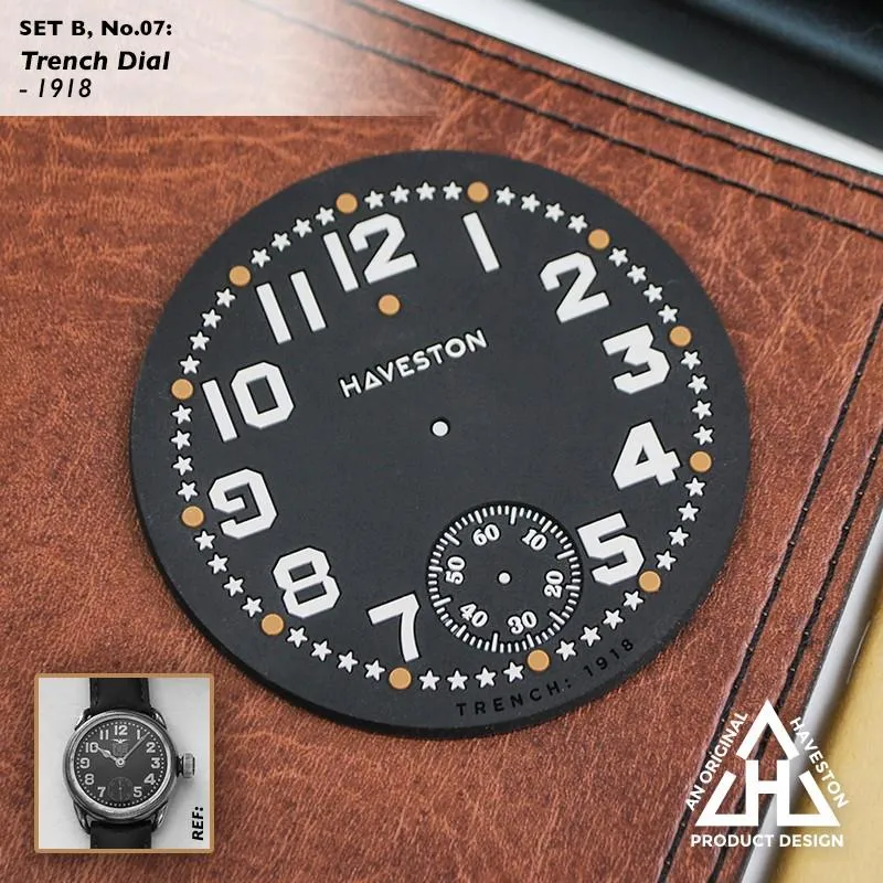 The Service Dial Coasters Set-B by HAVESTON Straps