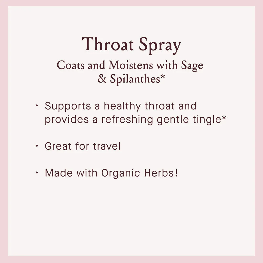 Throat Spray