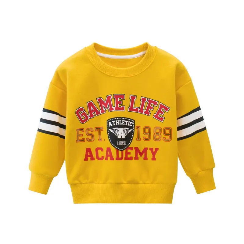 Toddler/Kid "Game Life" Casual Sweatshirt (2 colors)