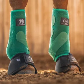 Top Hand Front Money Green Sport Boot