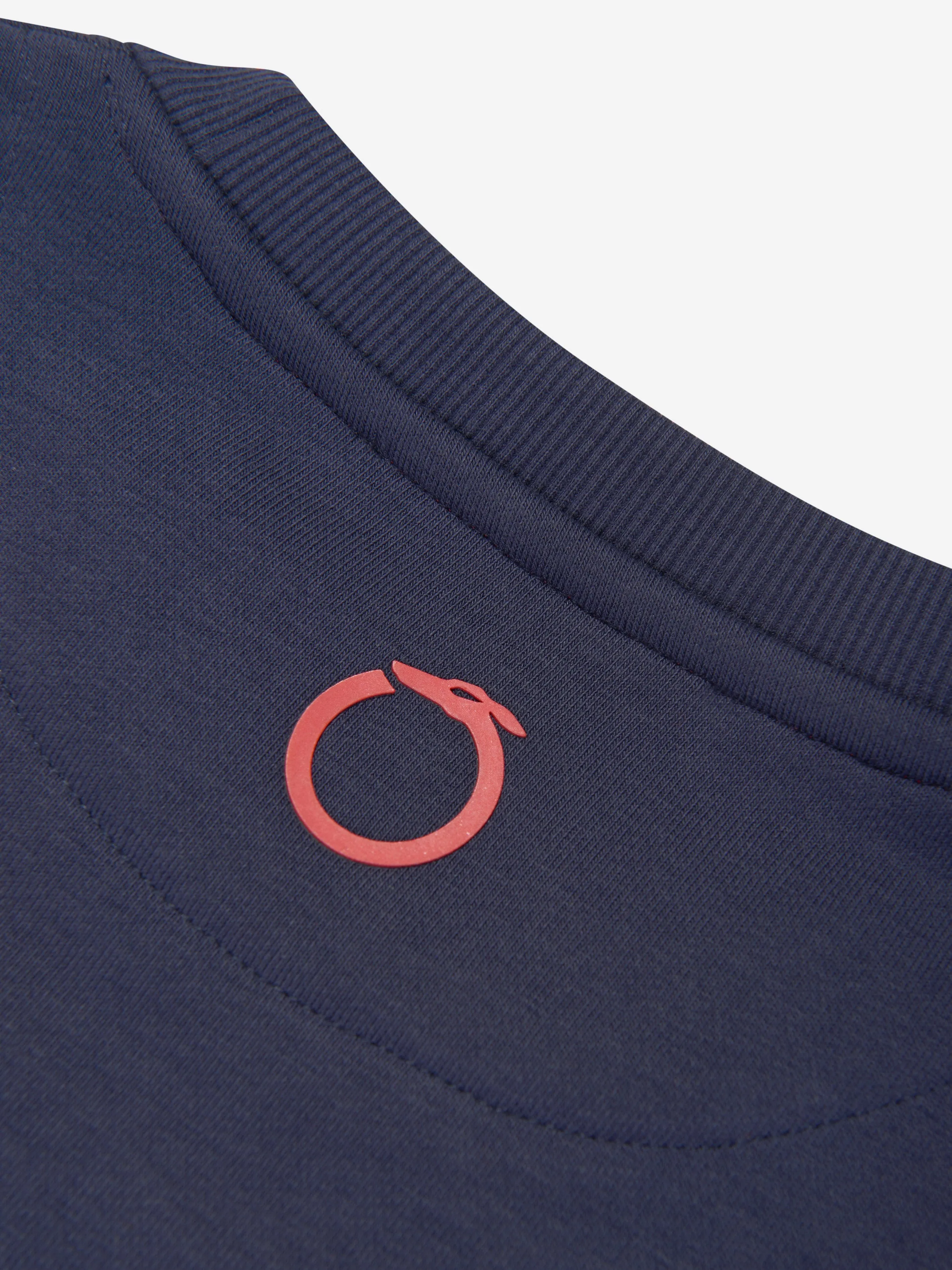 Trussardi Kids Nake Logo Sweatshirt in Navy