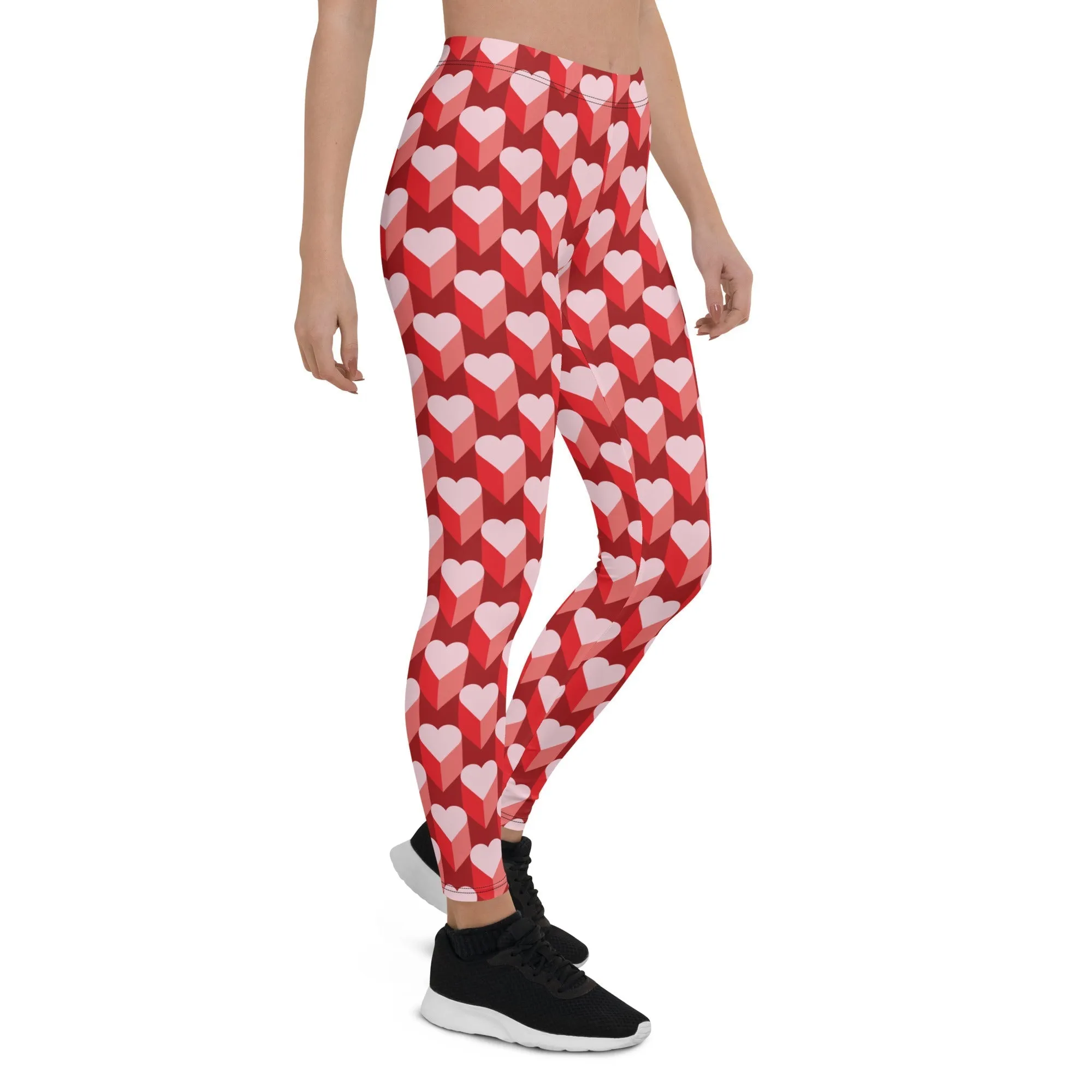 Valentine's Day Heart Leggings