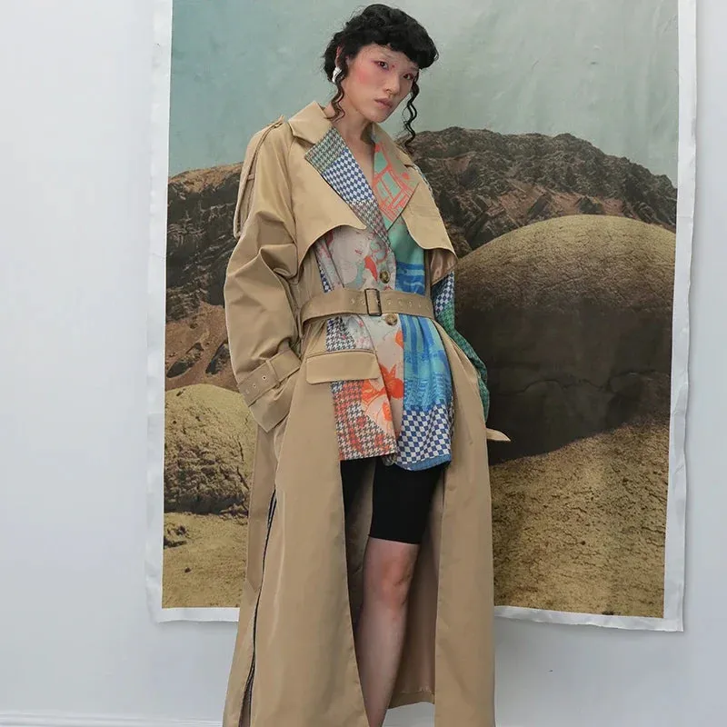 Vibes In Motion Trench Coat