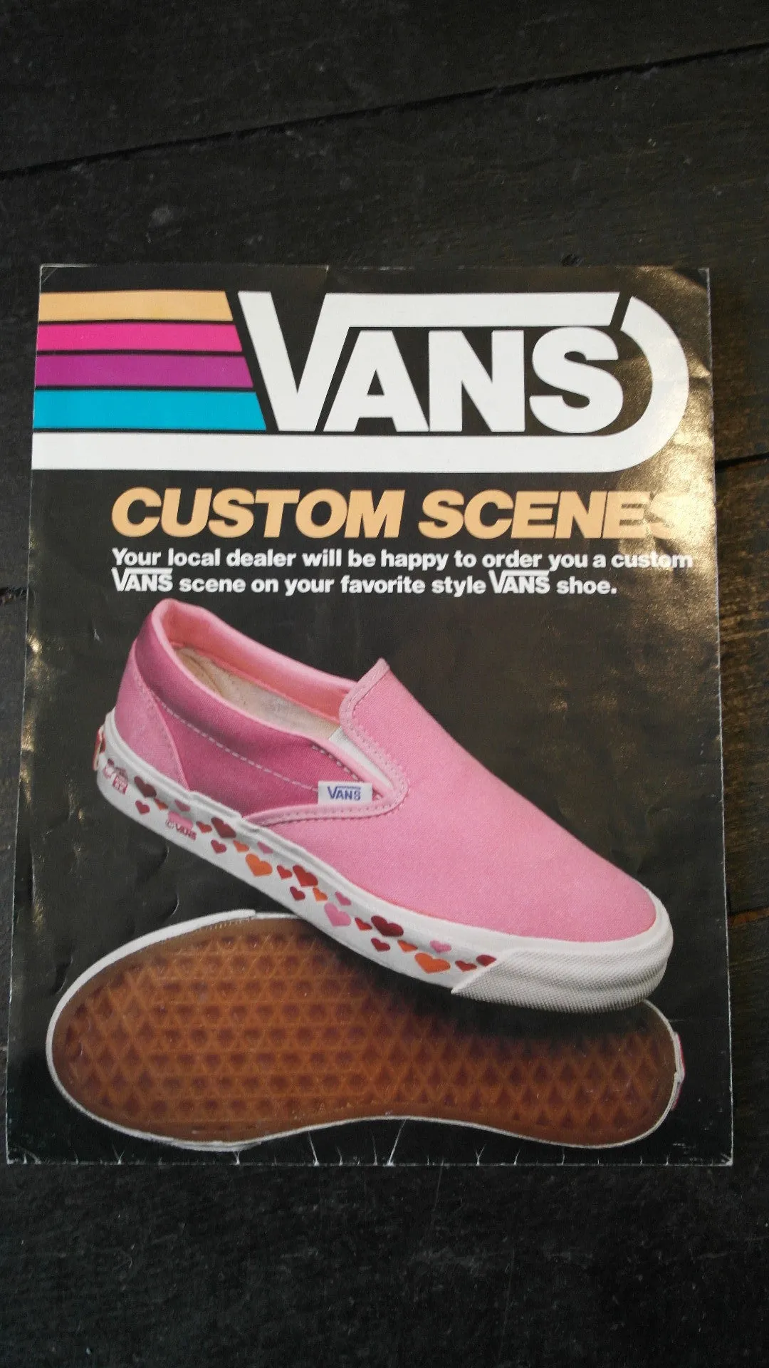 vintage vans custom scenes poster